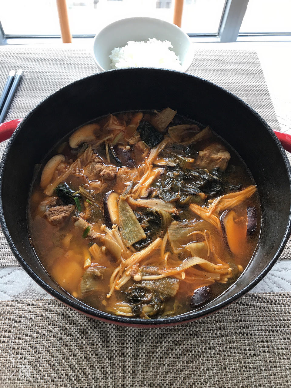 韩国土豆脊骨汤