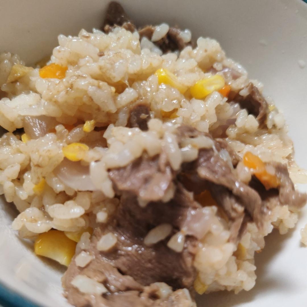 牛肉焖饭！巨好吃！