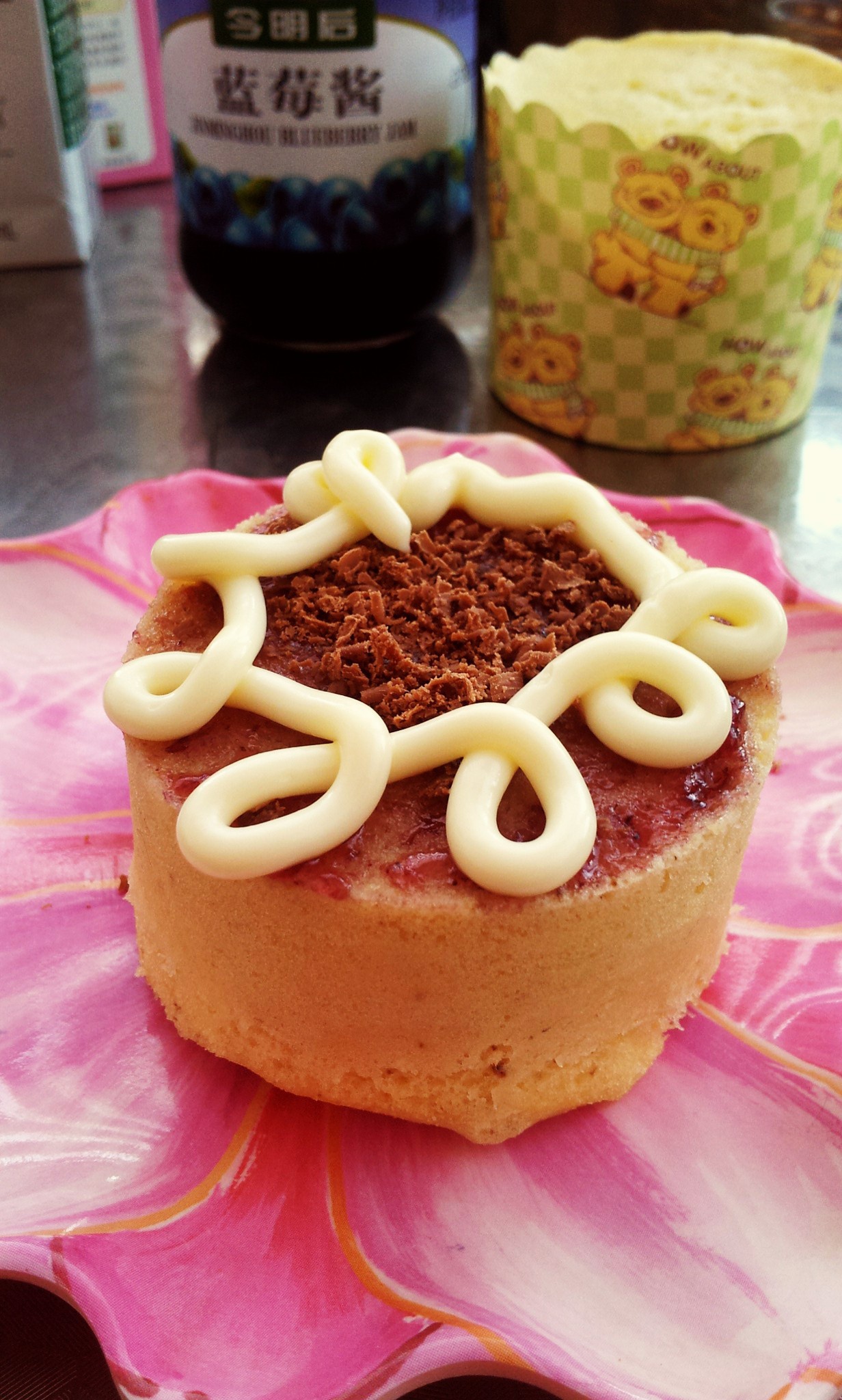 微波炉简易蛋糕