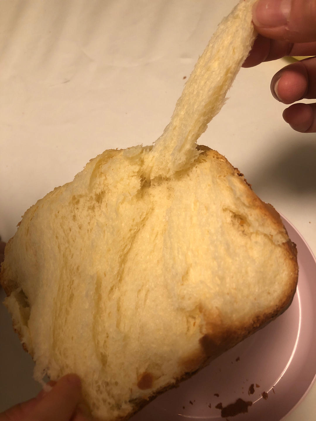 面包机做北海道吐司