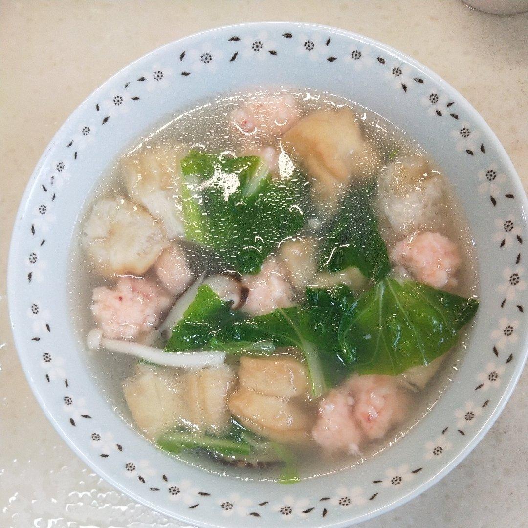 不加粉的Q弹虾滑