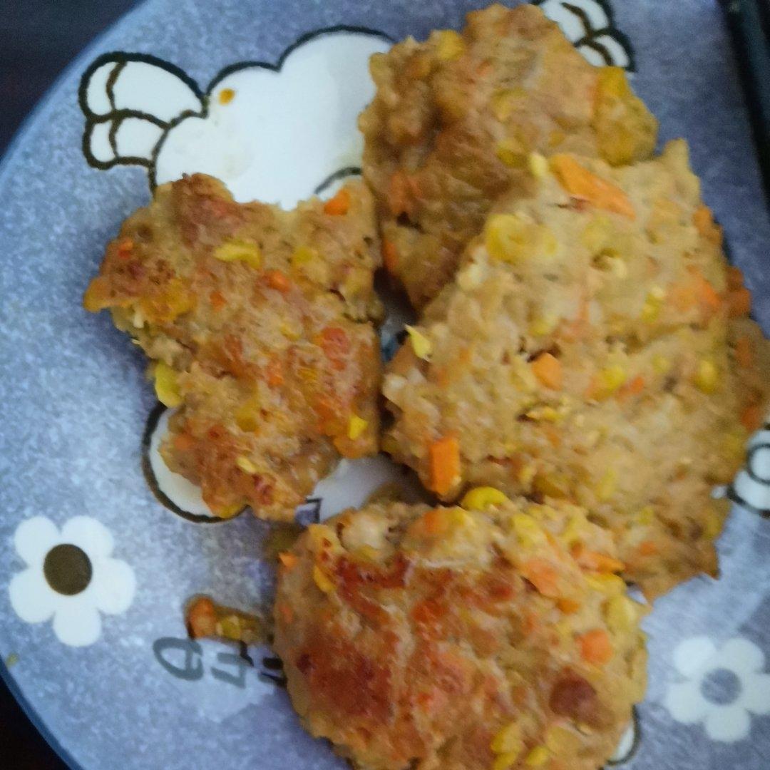 减肥餐低脂鸡胸肉饼