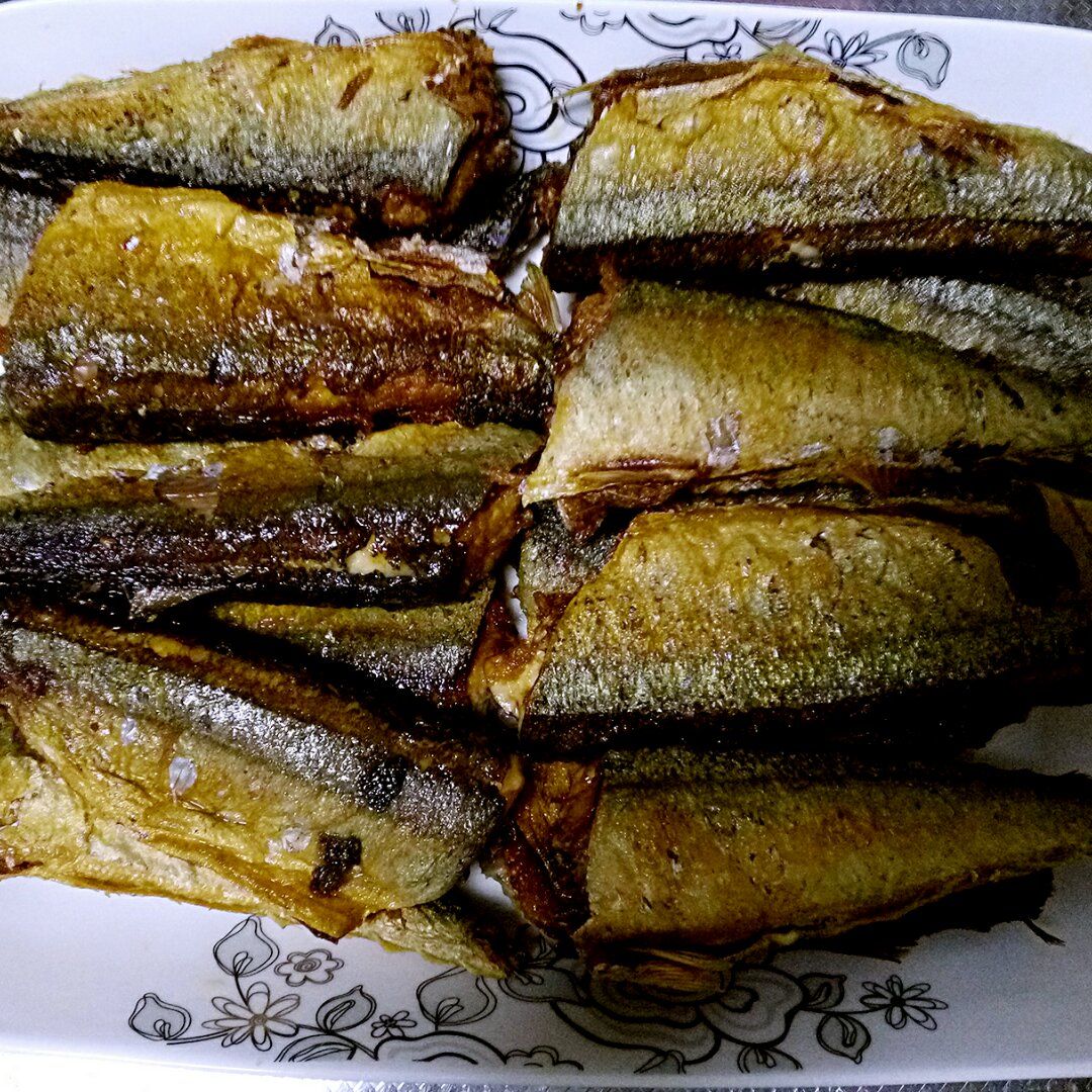 香煎秋刀鱼（无油减肥版！）