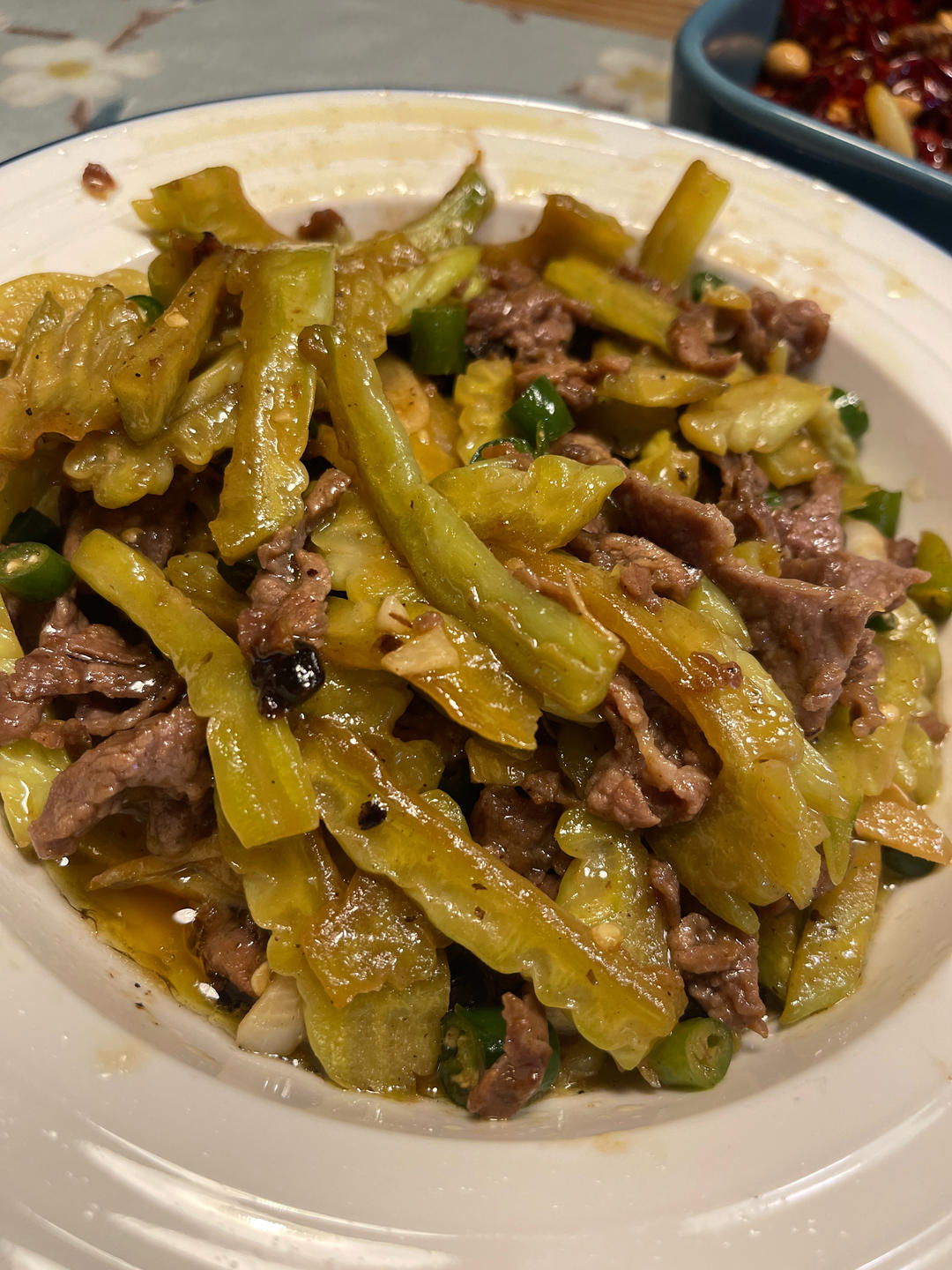 粤式经典凉瓜牛肉