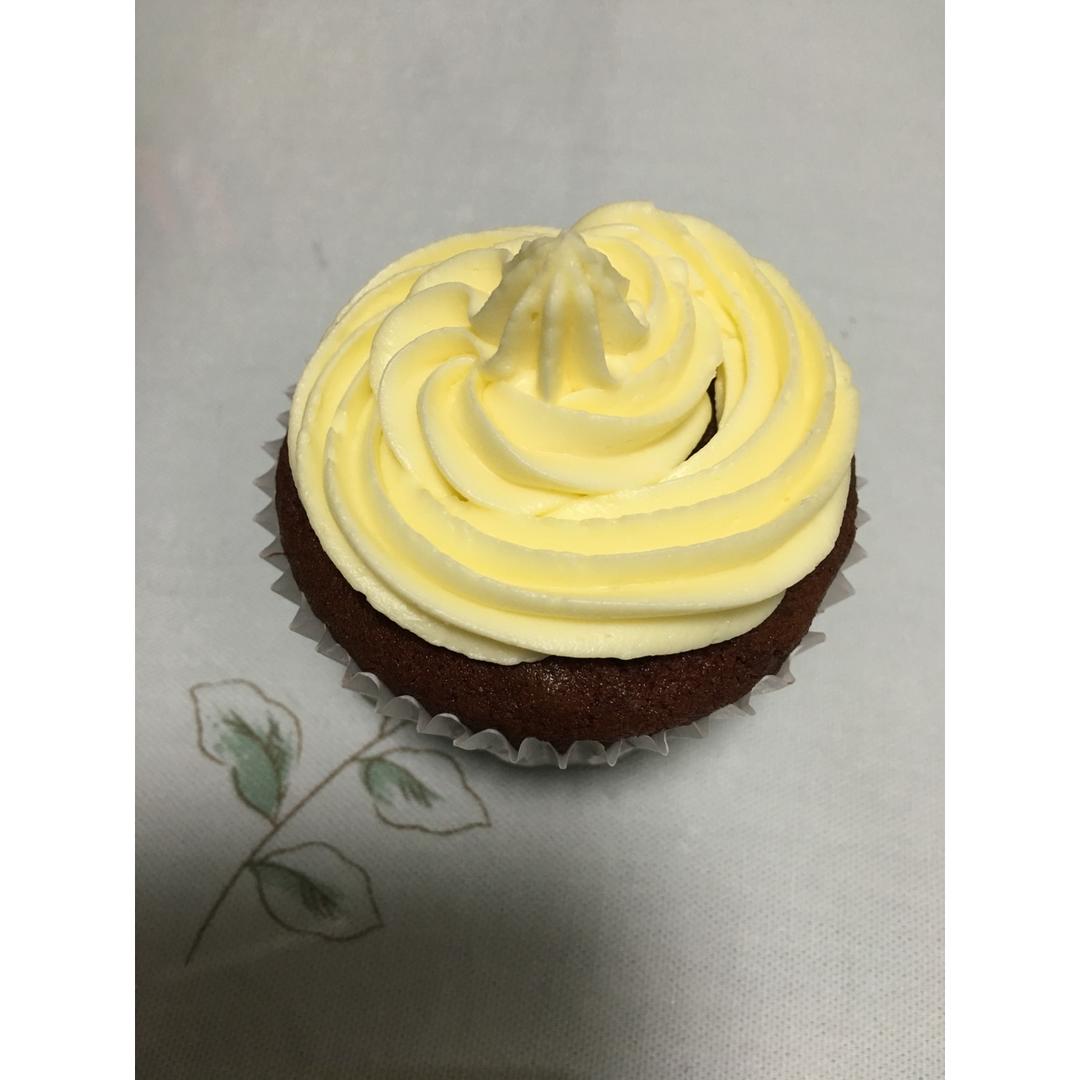 传统红丝绒杯子蛋糕（极软无泡打粉）Red velvet cupcake