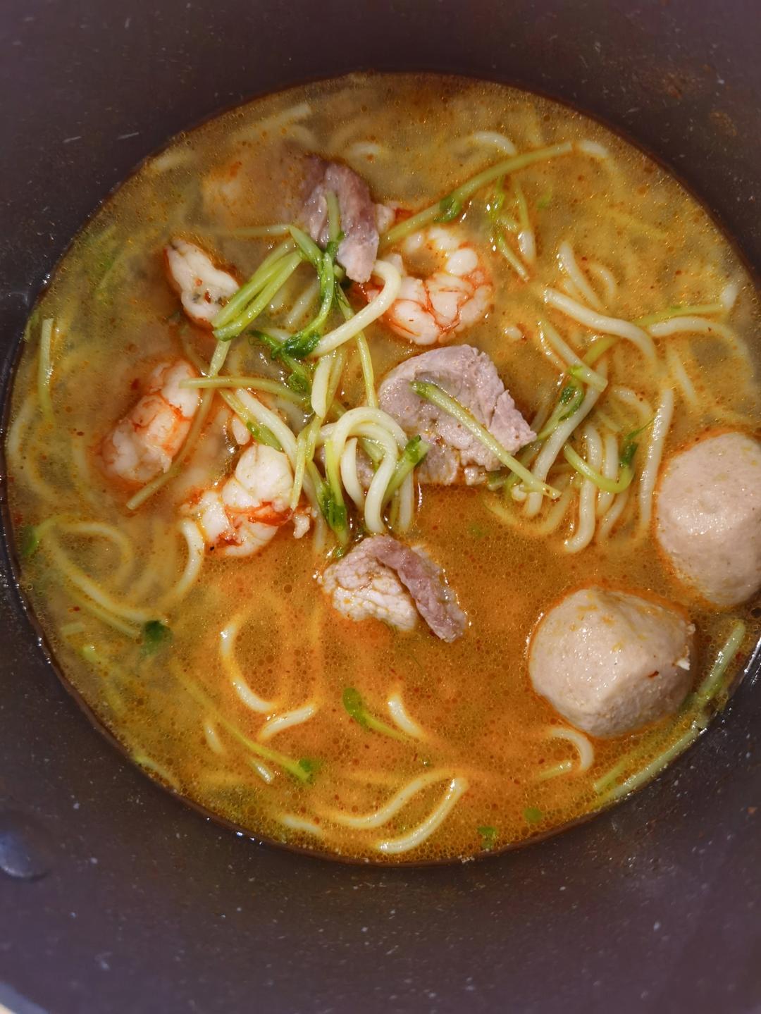 简易又逼近正宗的沙茶面