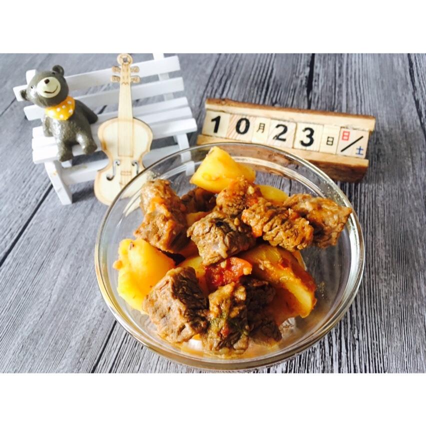 番茄土豆炖牛腩