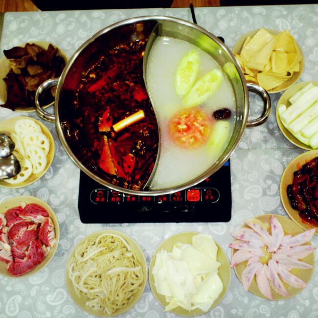 自制麻辣重庆火锅