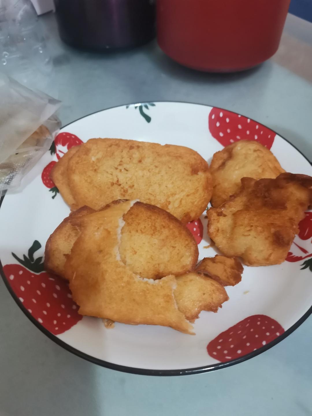 剩馒头也有春天，炸馒头片儿！~懒人早餐