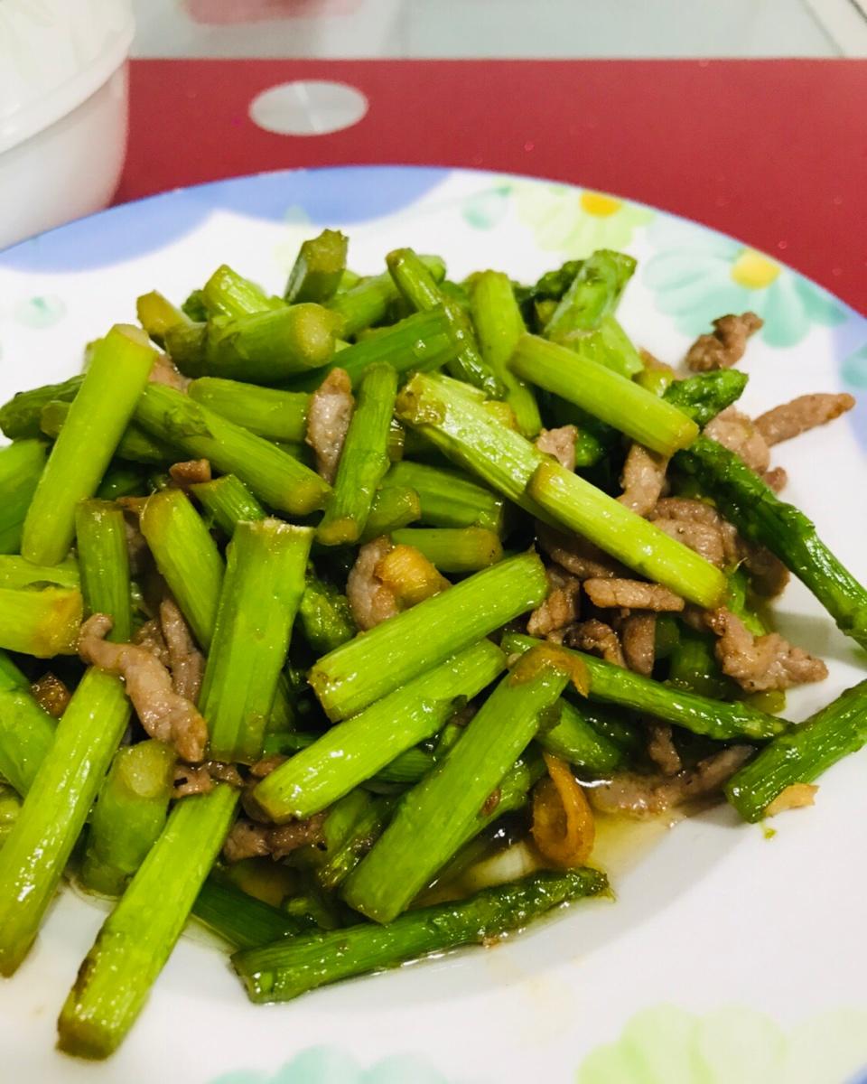 芦笋炒肉