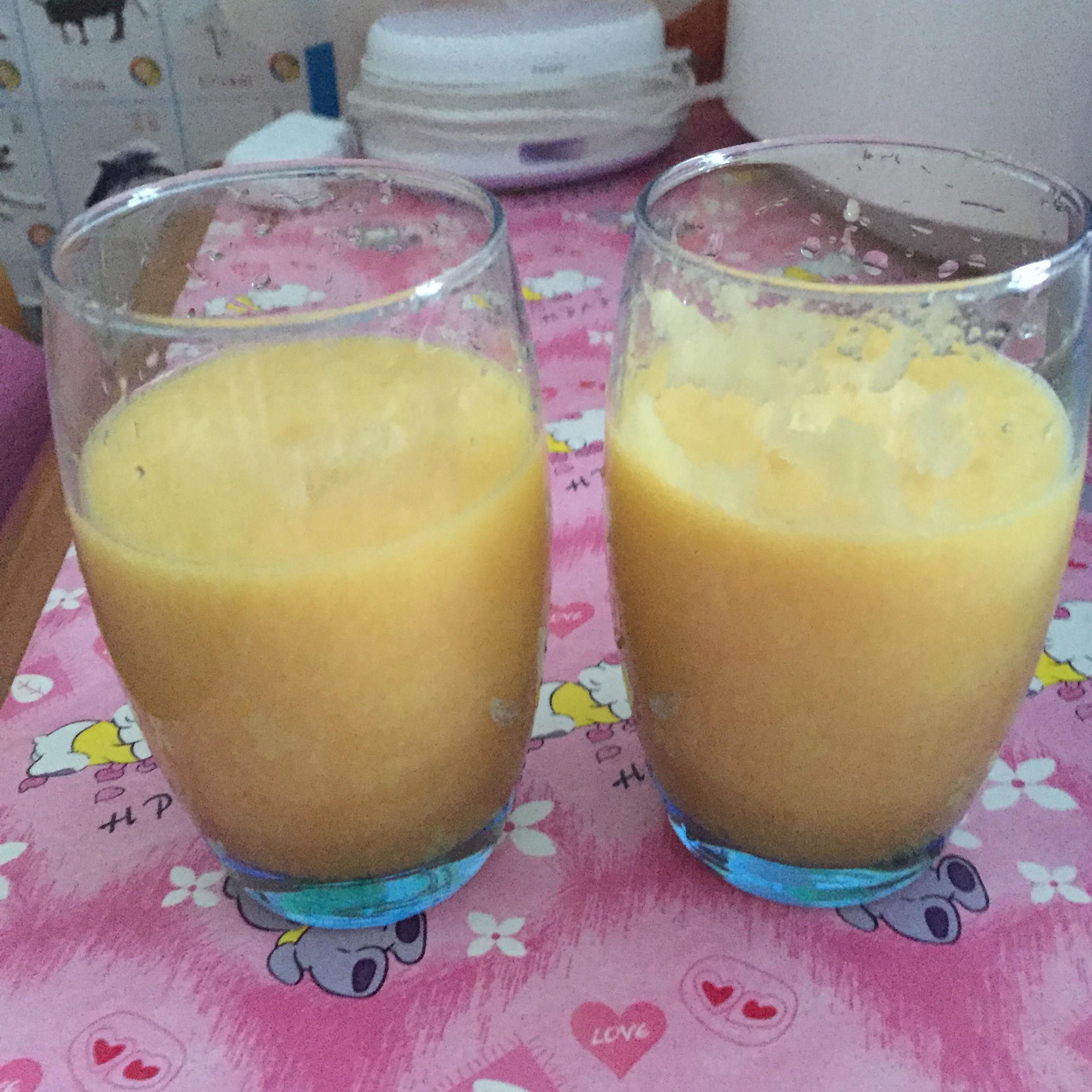 vitamix 橙子苹果汁的做法