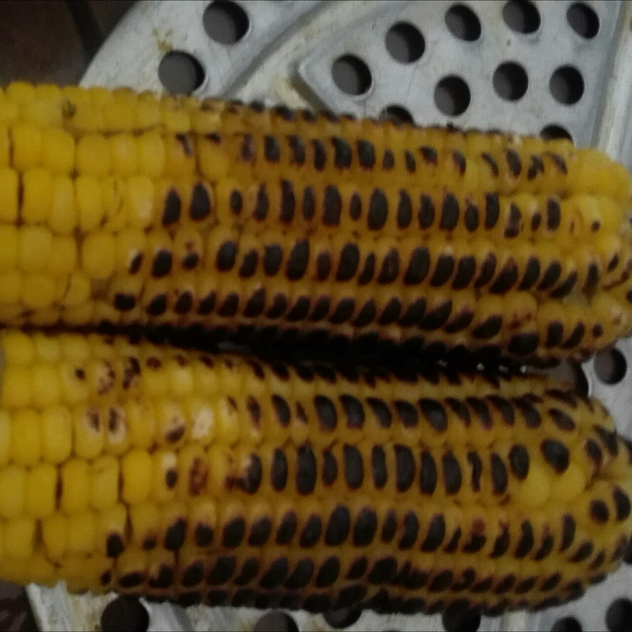 烤玉米