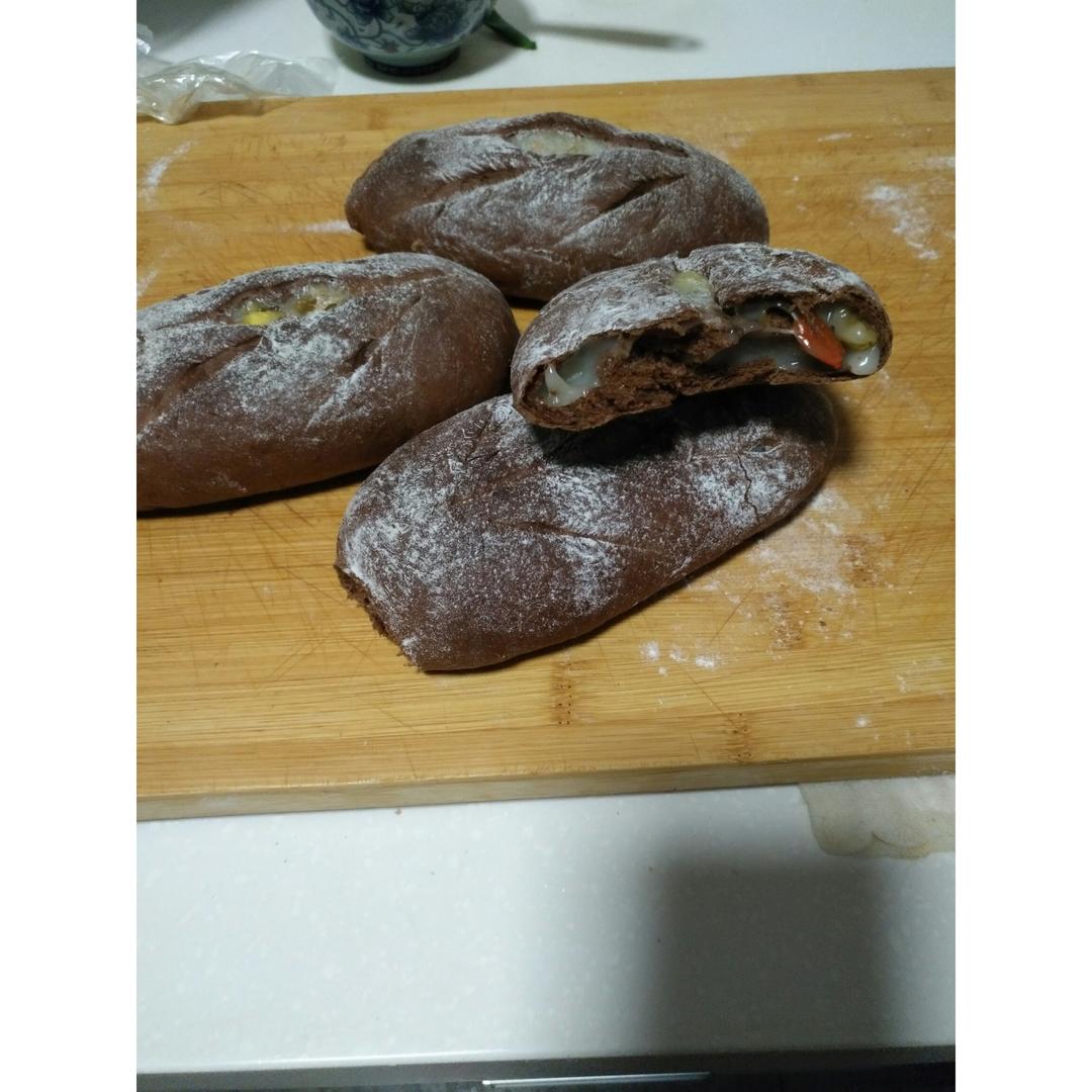 可可麻薯软欧