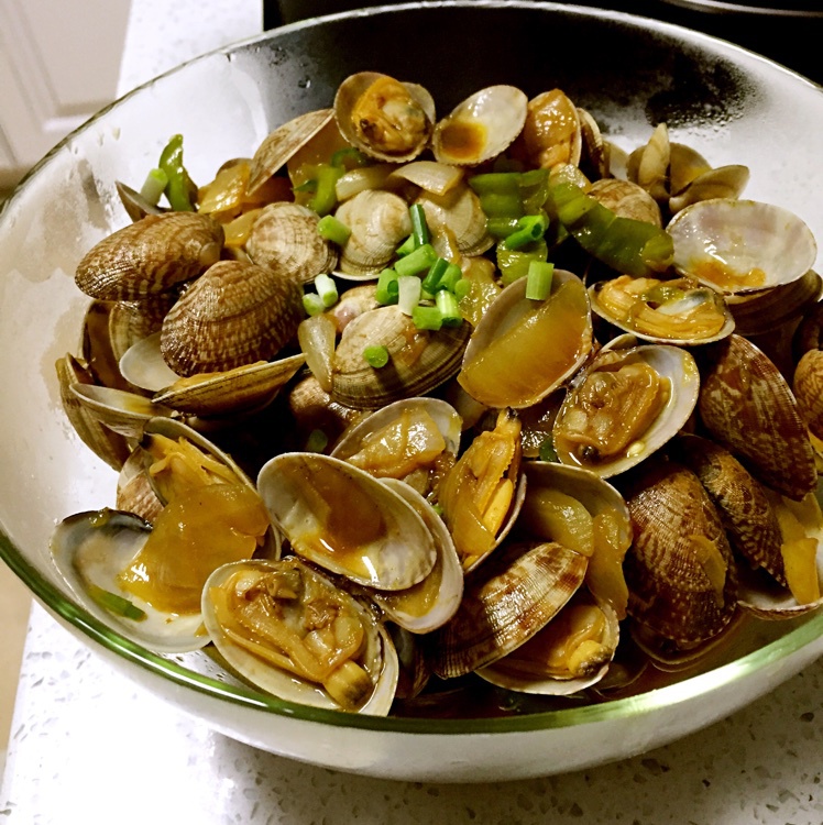 陈拎拎做的夜宵网红之蒜泥花甲