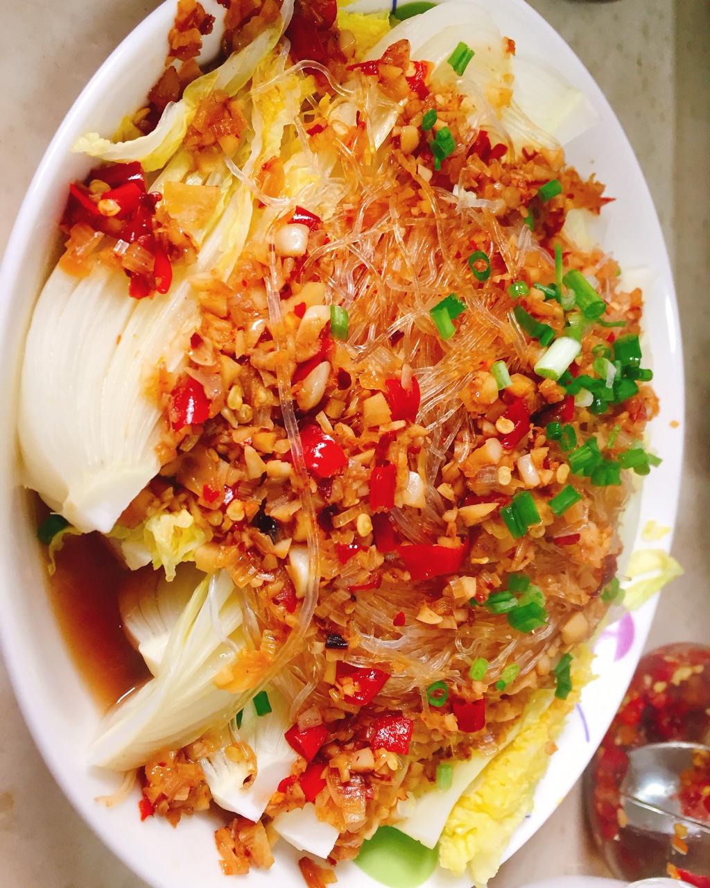 蒜蓉粉丝娃娃菜