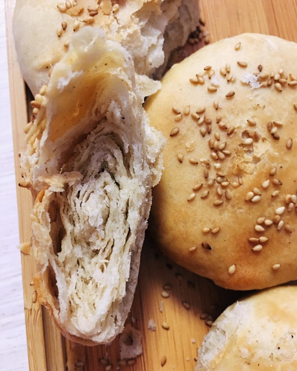 油酥烧饼(比麻酱烧饼更美味)