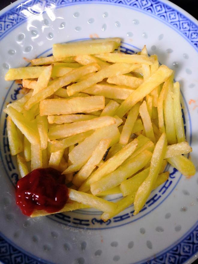 自制美味炸薯条🍟的做法