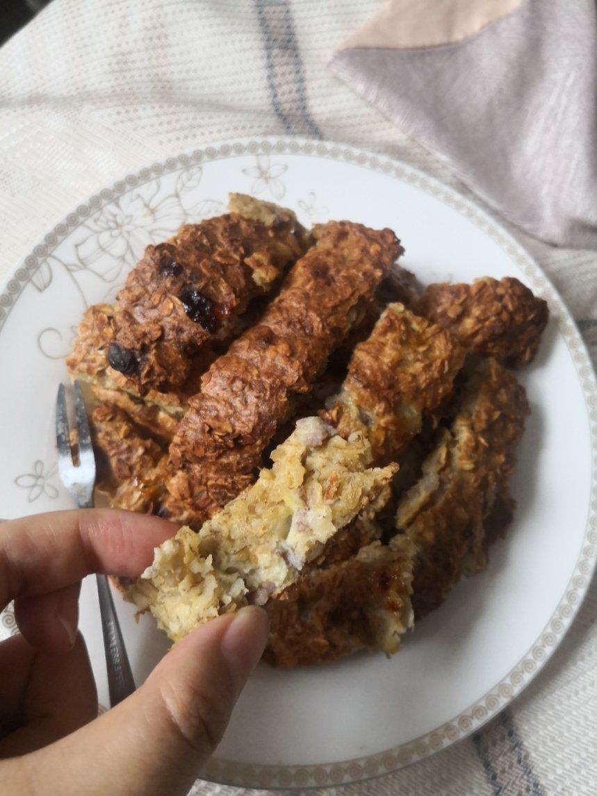 自制减肥香蕉燕麦饼干