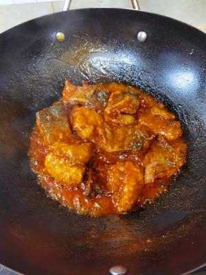 🔥韩式辣酱青鱼块的做法 步骤8