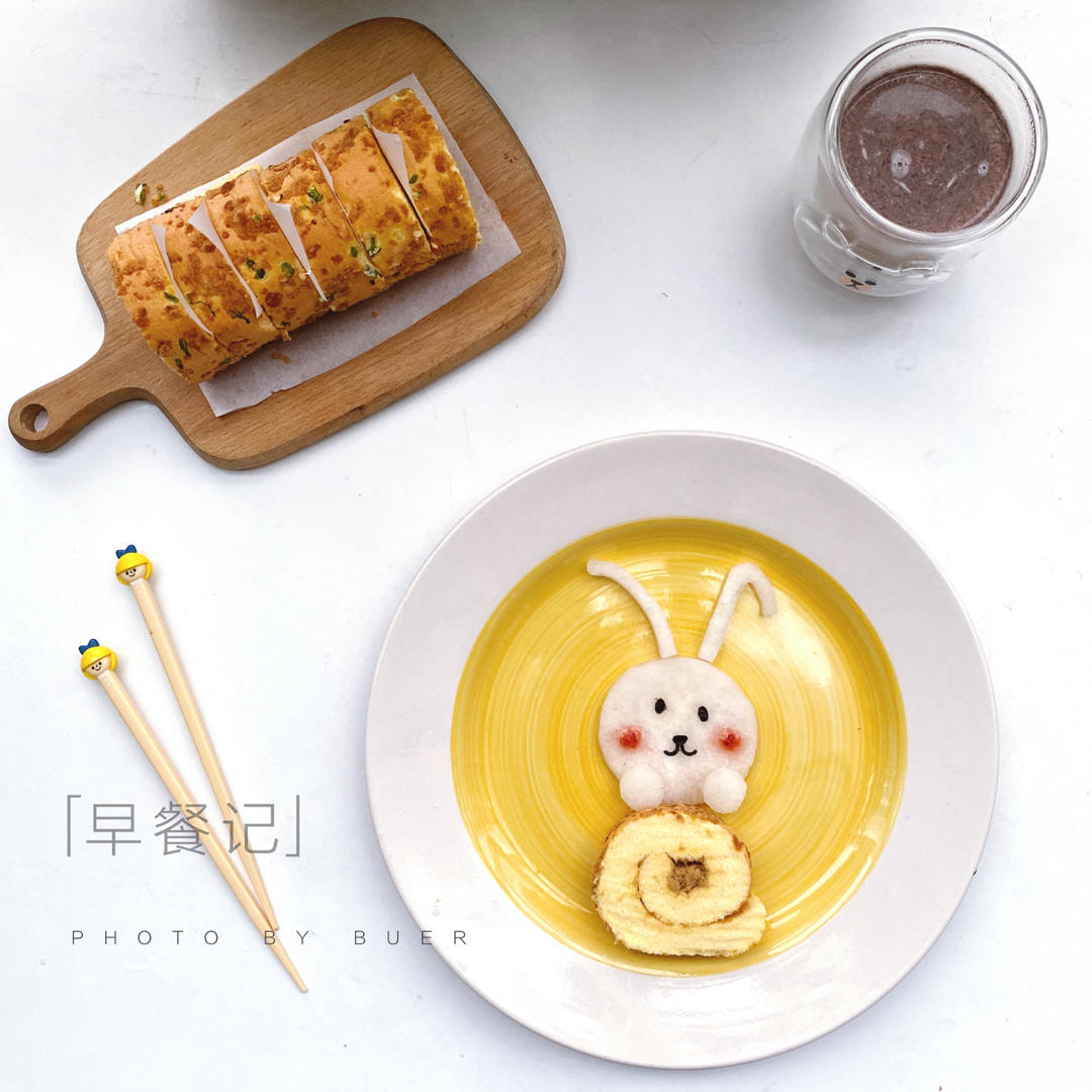 老少皆宜的肉松蛋糕卷