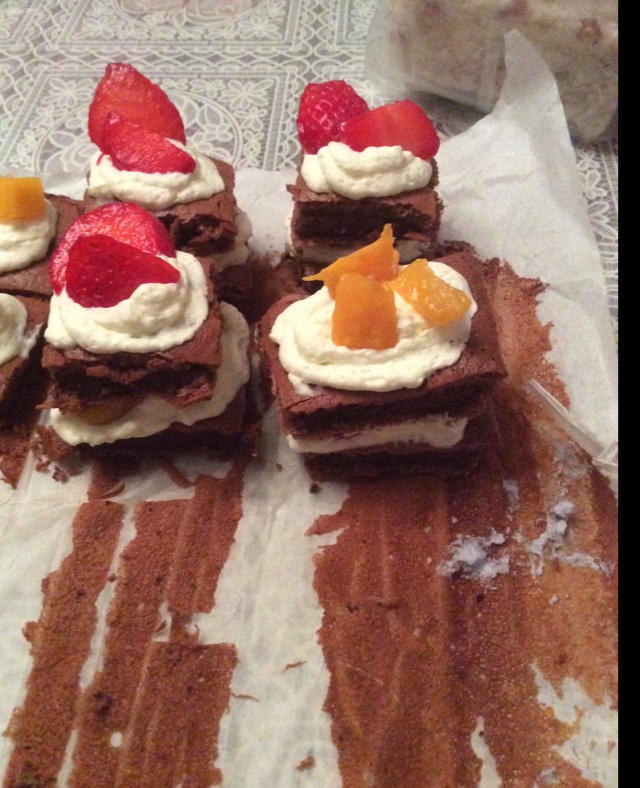 可可戚风蛋糕卷