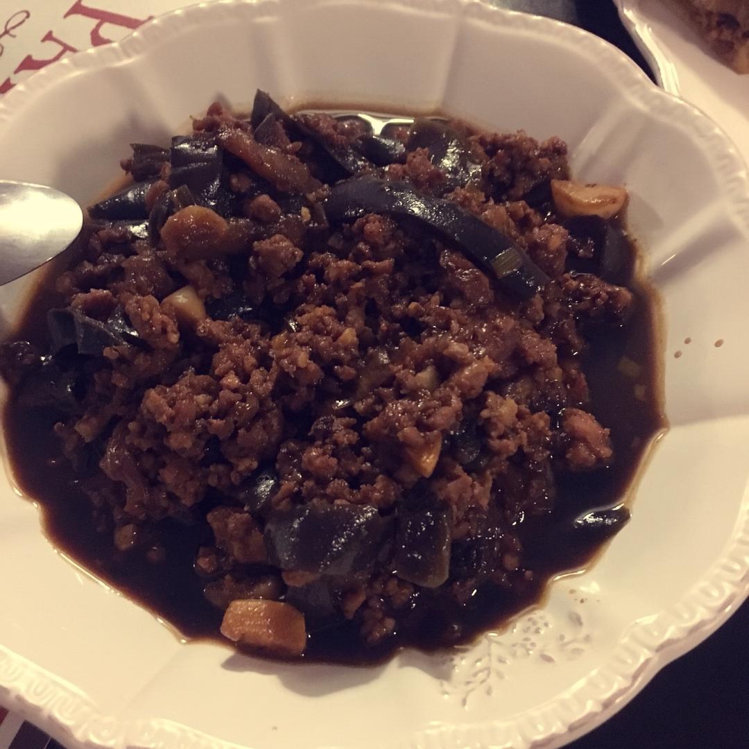 肉末茄子-Staub珐琅铸铁锅