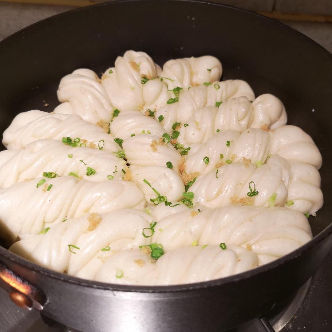 一定要做！—煎卷子【生煎花卷】