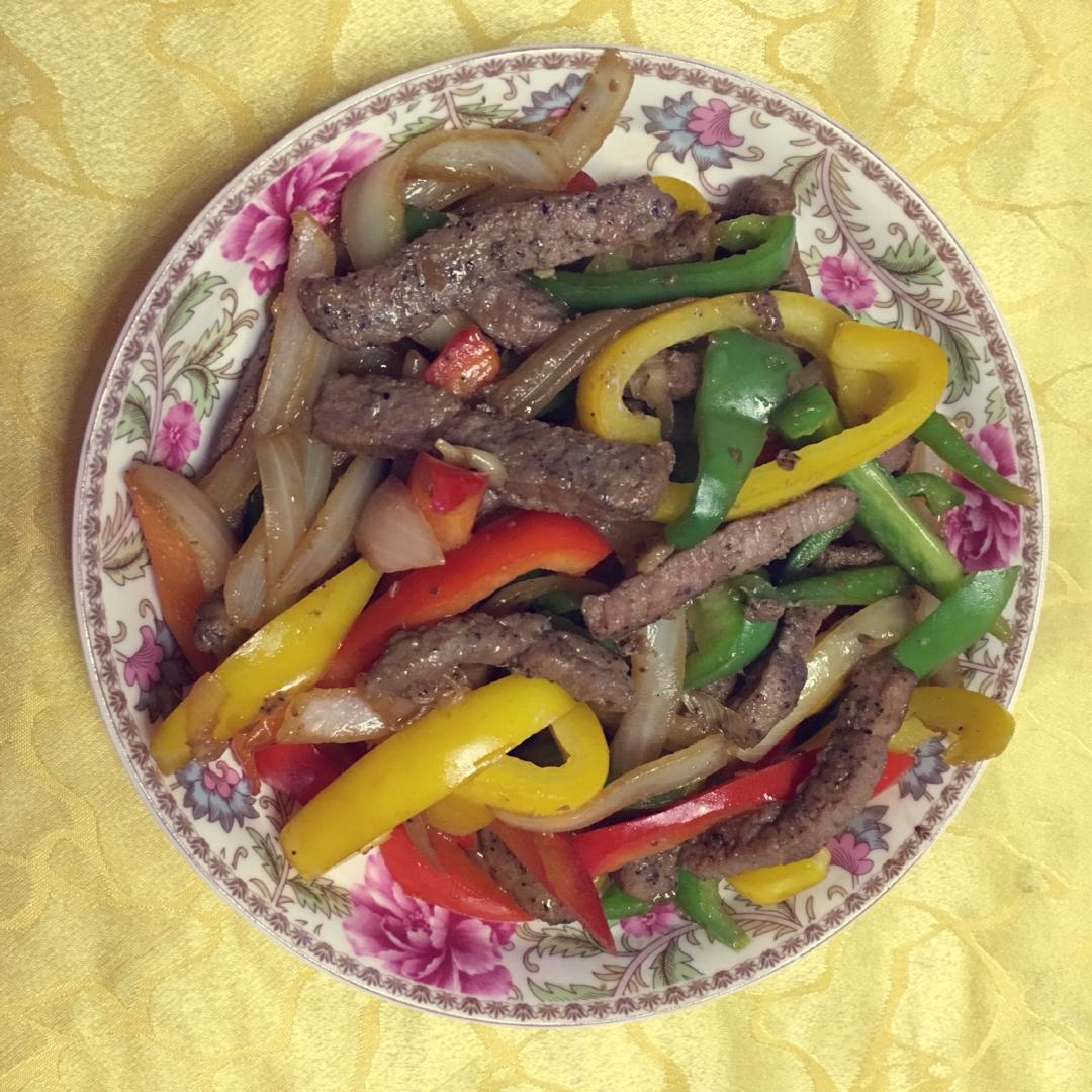 黑椒牛柳