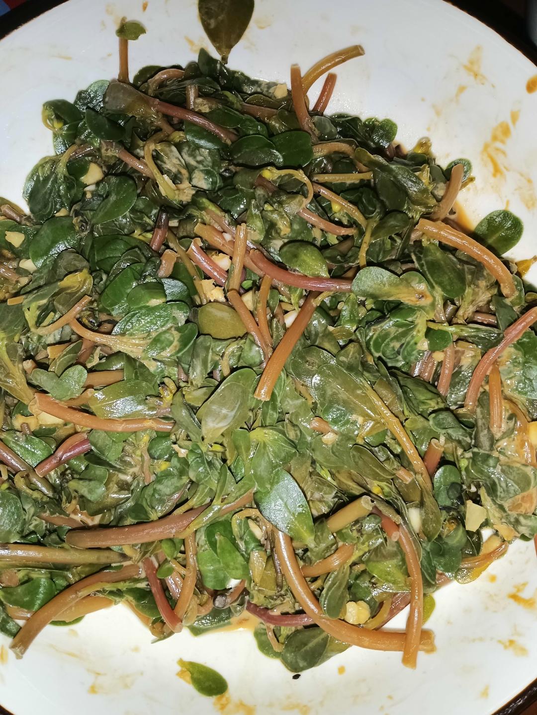 凉拌马笕菜