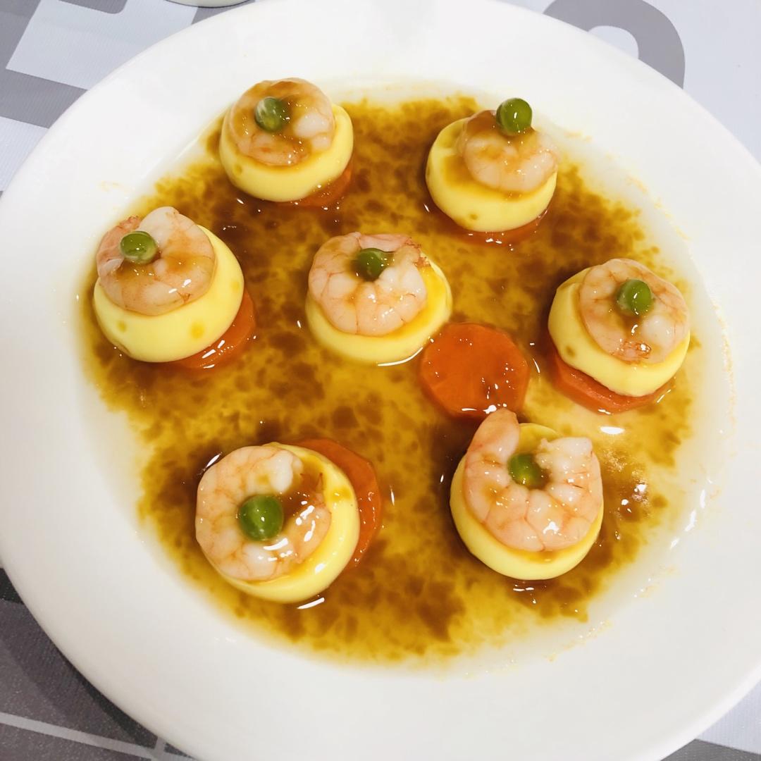 日本豆腐蒸虾仁