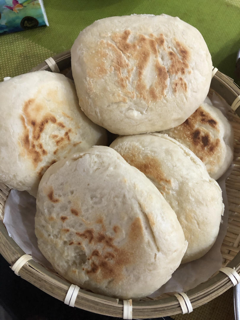肉夹馍(白吉馍的制作)