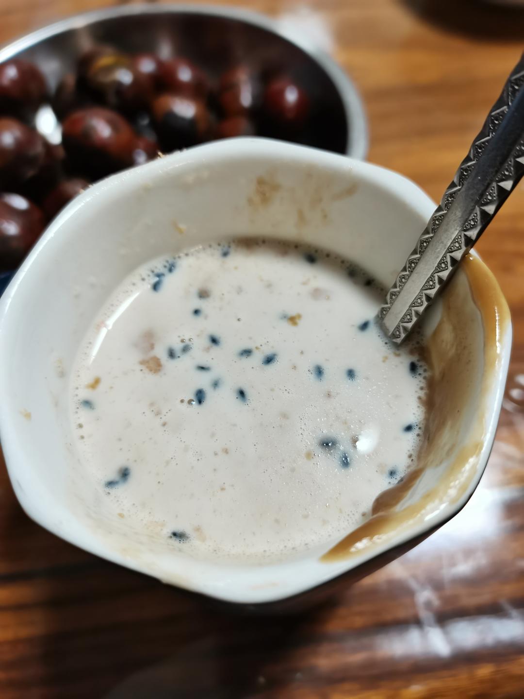 香甜顺滑巨好喝❗️红糖粟子奶❗️醇厚浓郁
