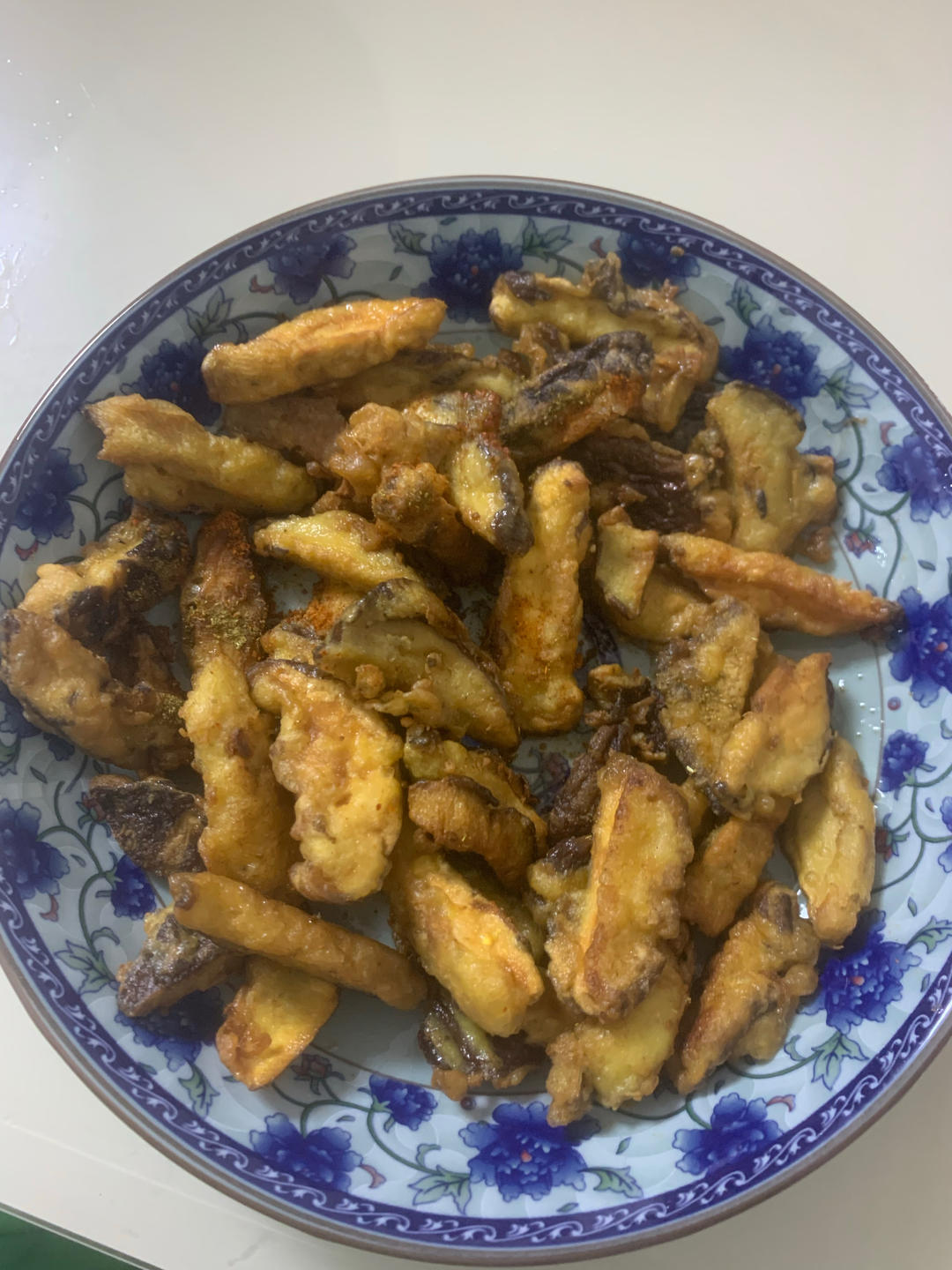 堪比烧烤的炸香菇