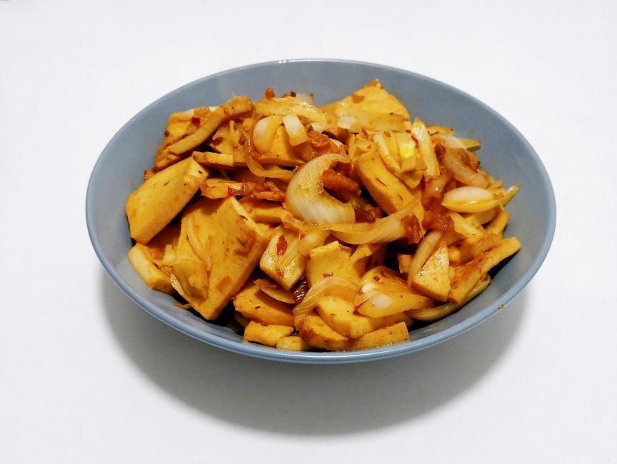 干锅千页豆腐