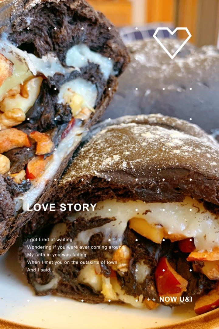 可可麻薯软欧（低卡版）