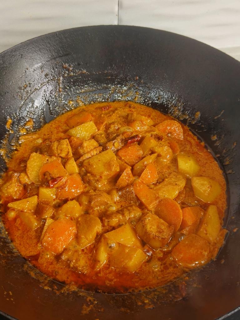 下饭神器咖喱五花肉