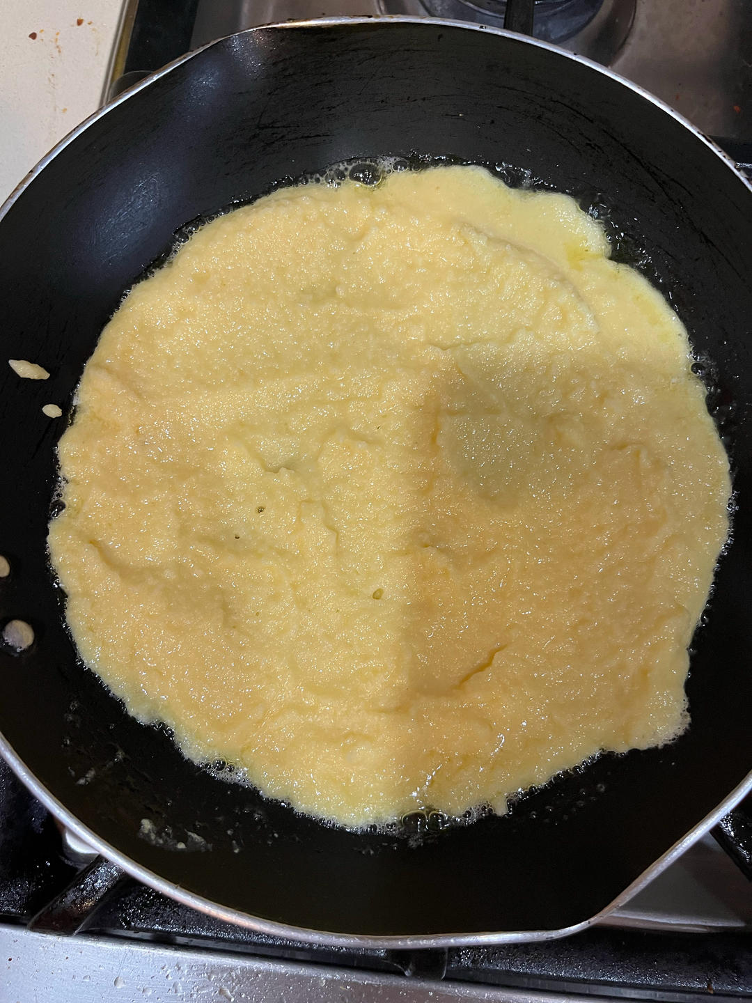 快手早餐--消耗剩饭之黄金米饭蛋饼