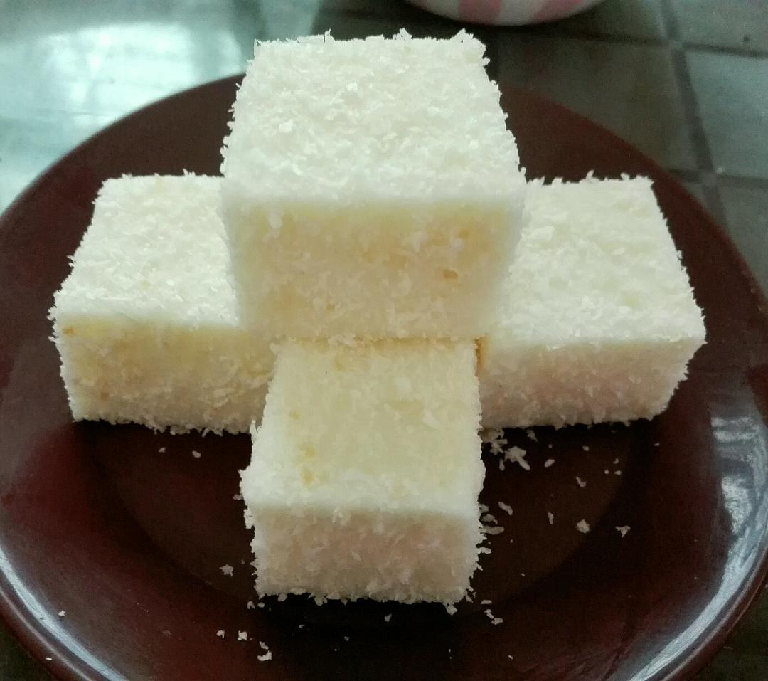椰蓉牛奶小方