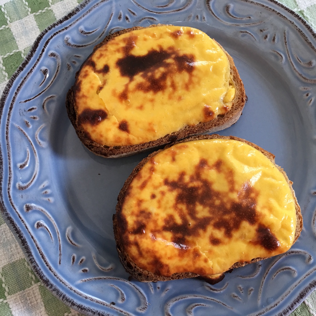 乳酪厚片（消耗吐司，奶油奶酪）