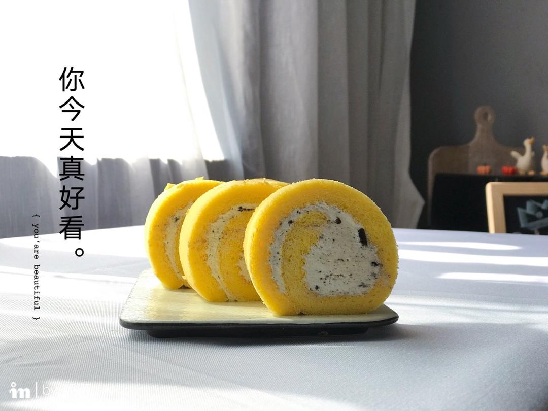 原味蛋糕卷