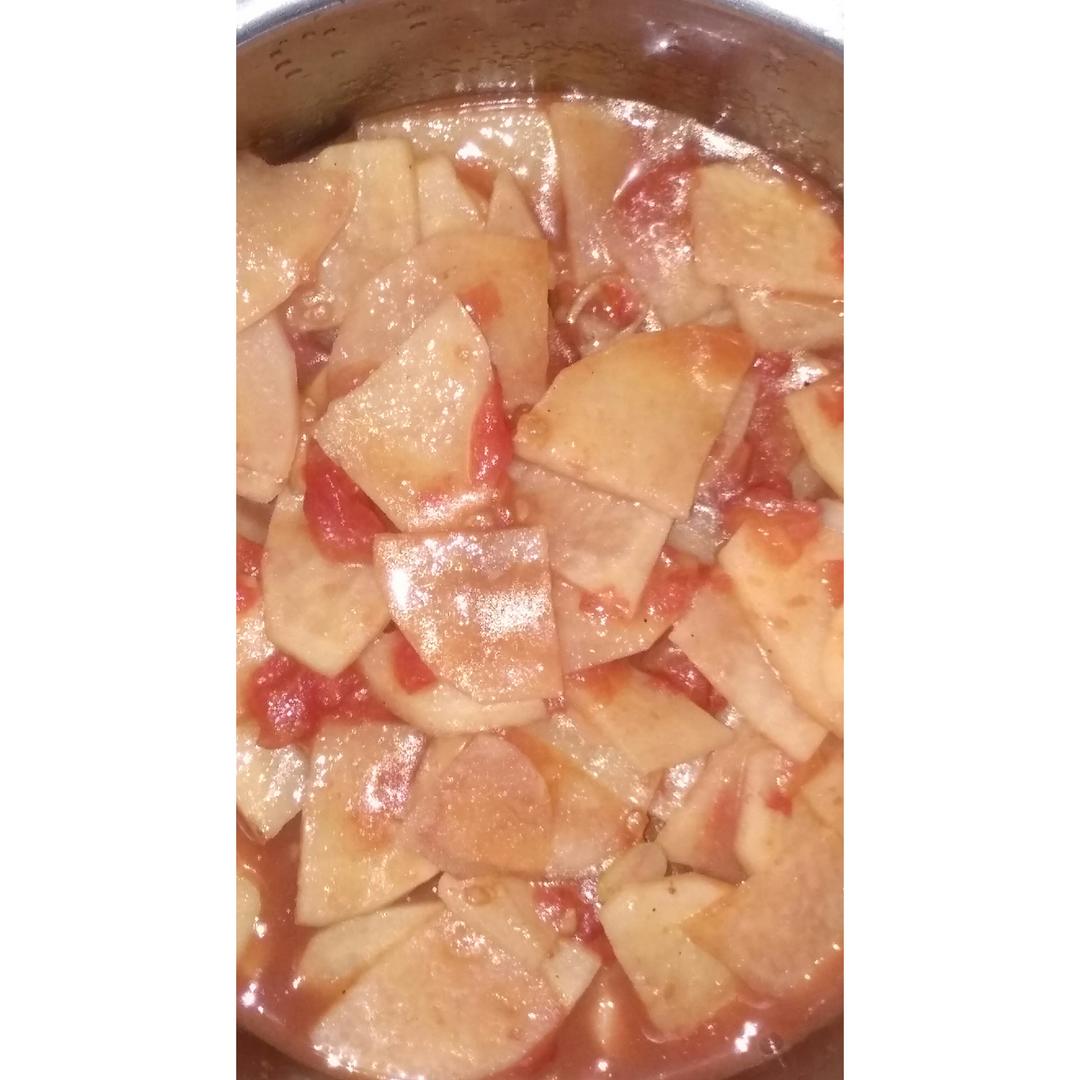 西红柿炒土豆
