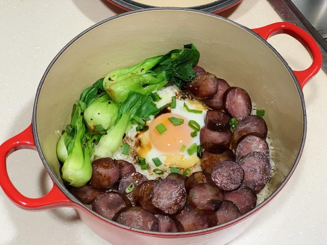 勾魂腊味煲仔饭（铸铁锅版）