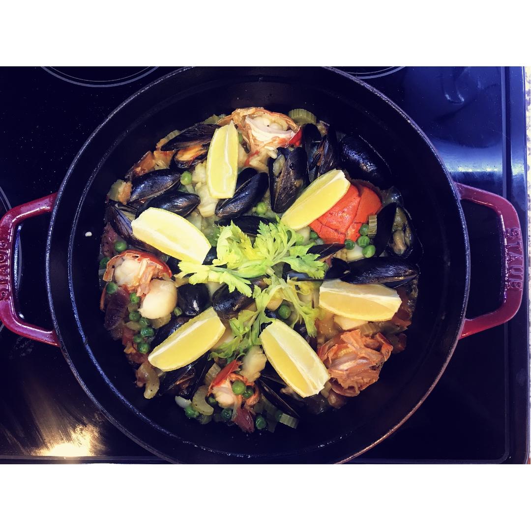 【曼食慢语】Seafood Paella 西班牙海鲜饭