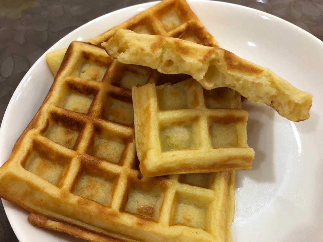 黑胡椒土豆华夫饼