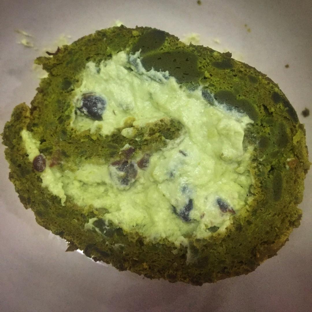 抹茶焦糖舒芙蕾蛋糕卷
