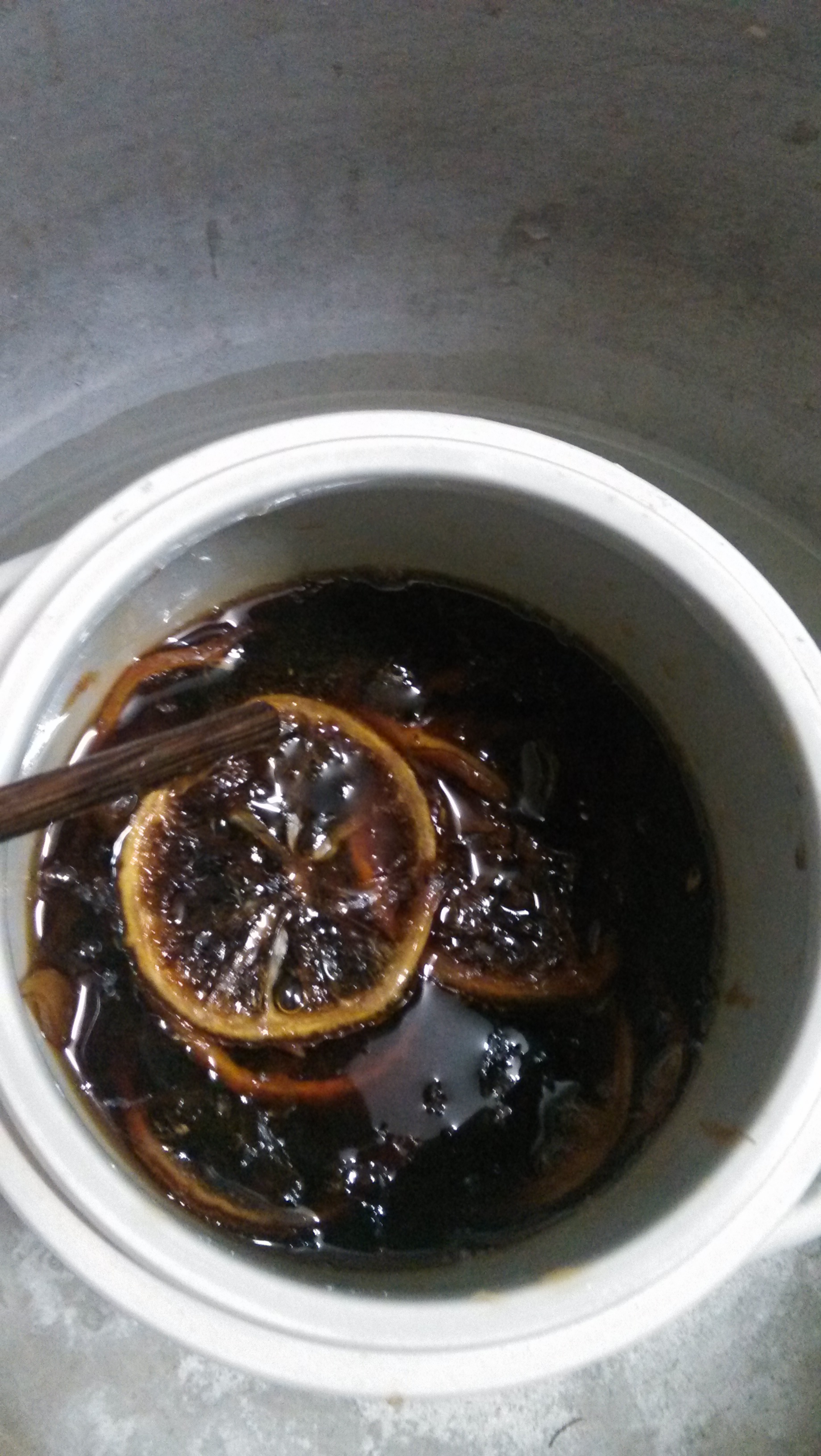 爱烘焙的小懒猪做的冰糖炖柠檬