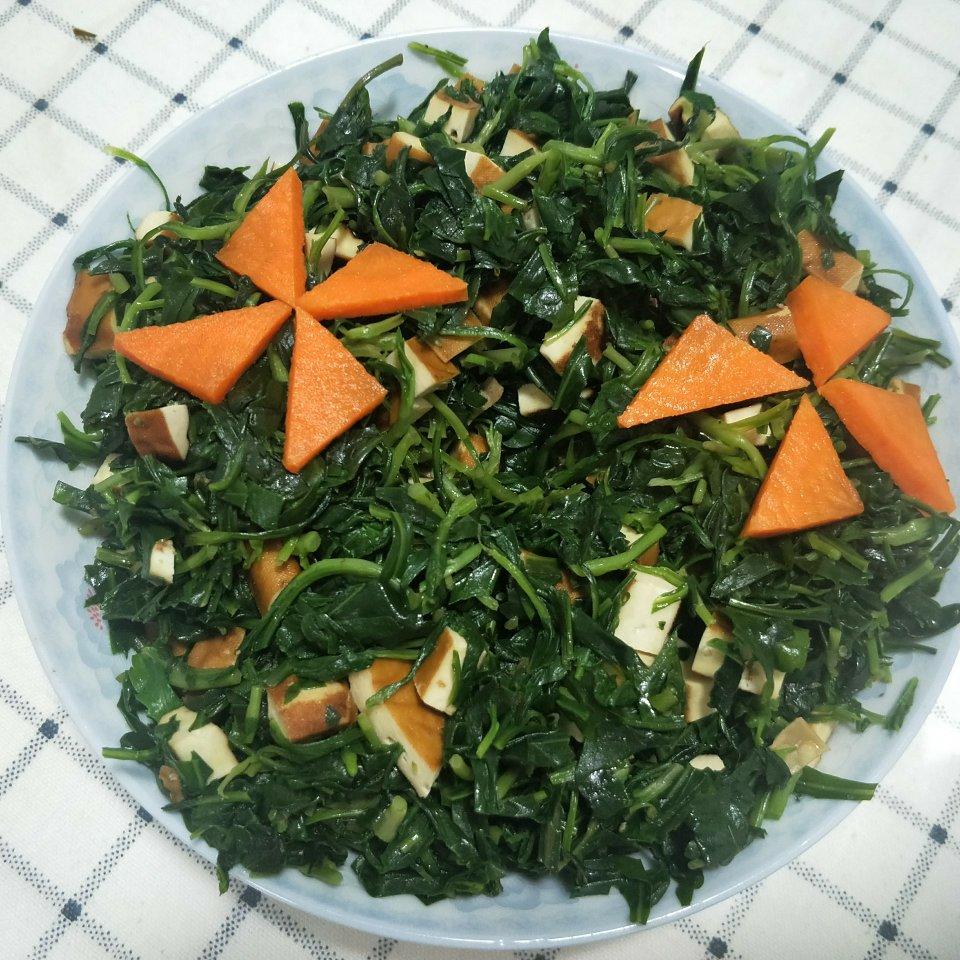 马兰头拌香干