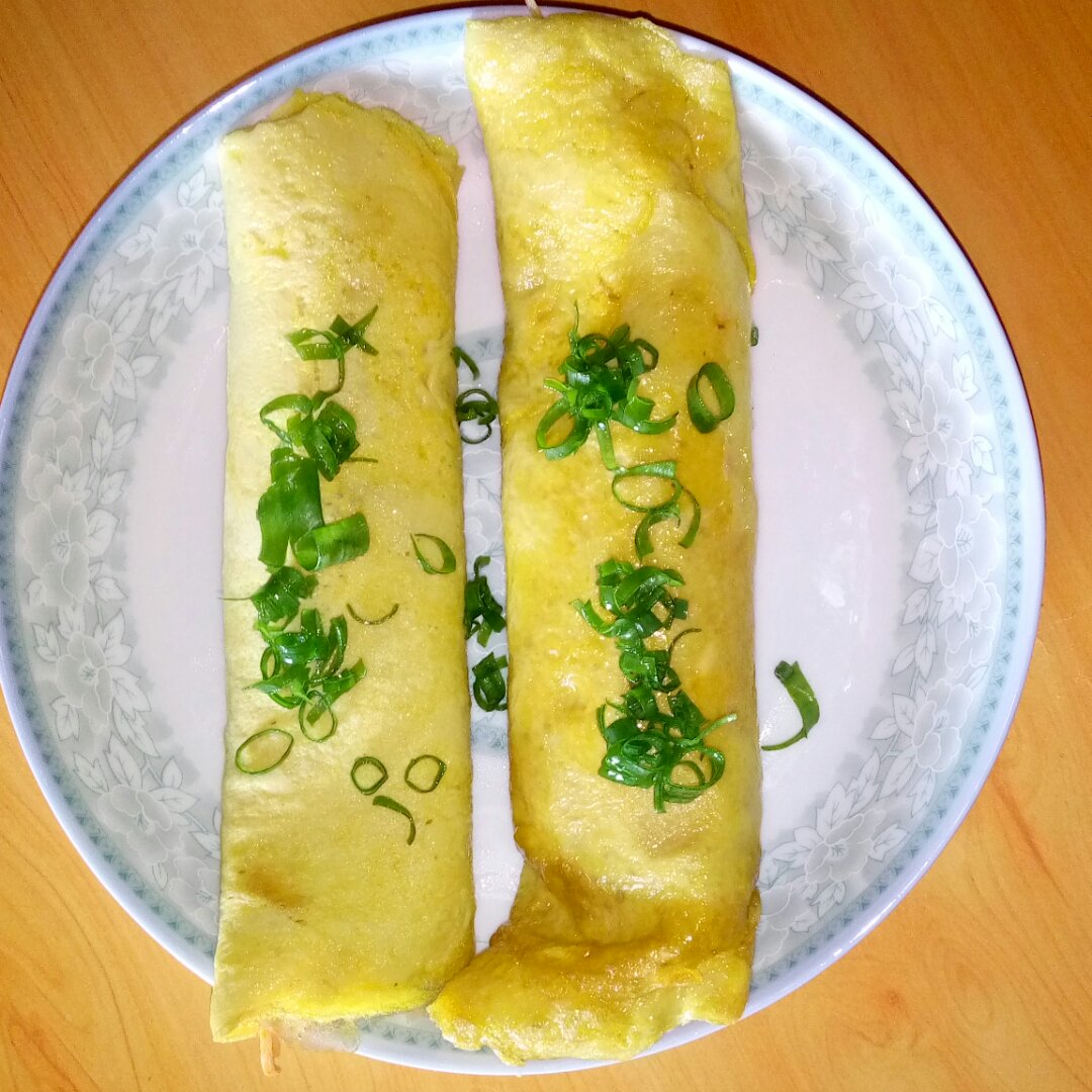 三色蛋卷