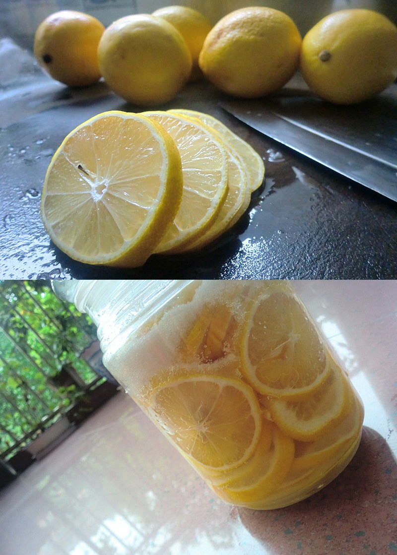 糖渍柠檬