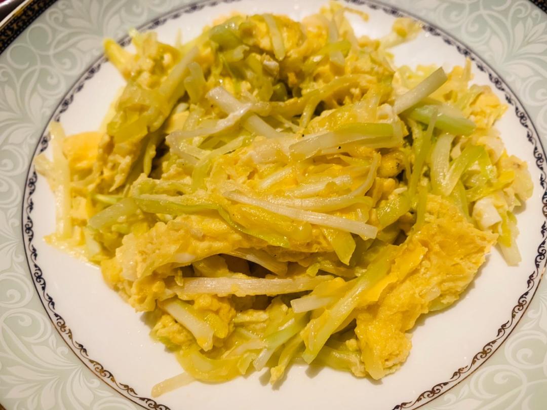韭黄炒蛋